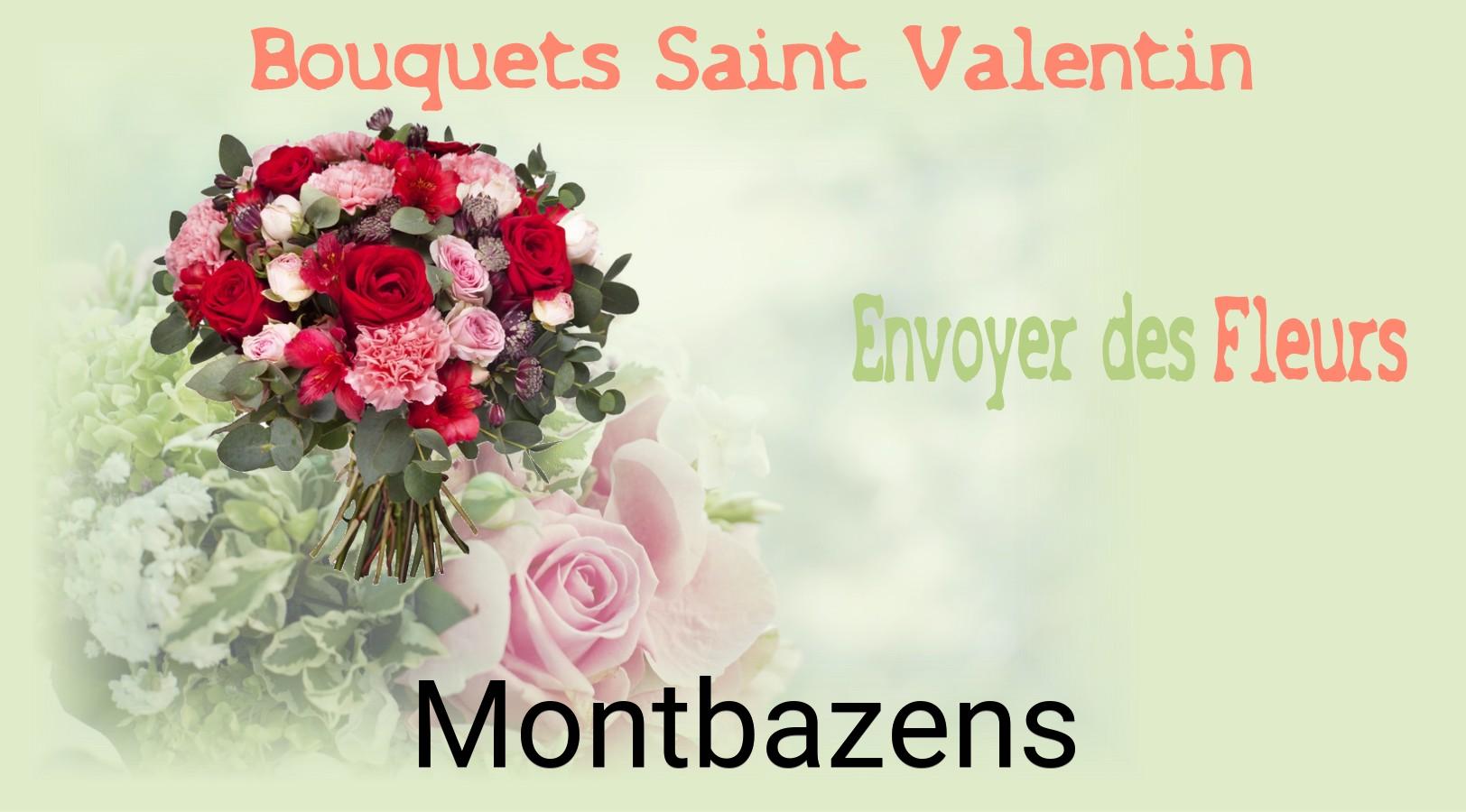 Roses de Saint-Valentin livrées à Montbazens